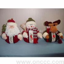 红色布艺圣诞挂件 义乌鑫凯工艺品厂的节庆魅力